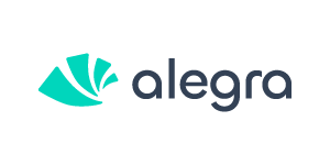 Logo Alegra, patrocinador del foro infochannel