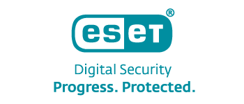 Logo ESET, patrocinador del foro infochannel