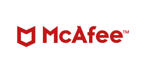 Logo McAfee, patrocinador del foro infochannel