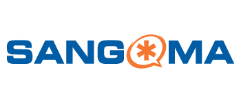 Logo Sangoma, patrocinador del foro infochannel